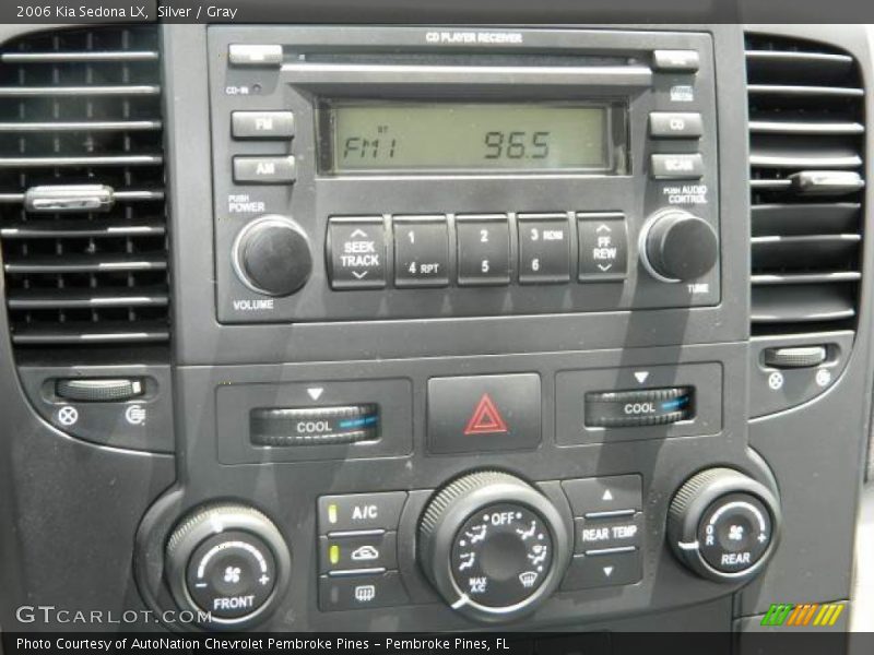 Silver / Gray 2006 Kia Sedona LX