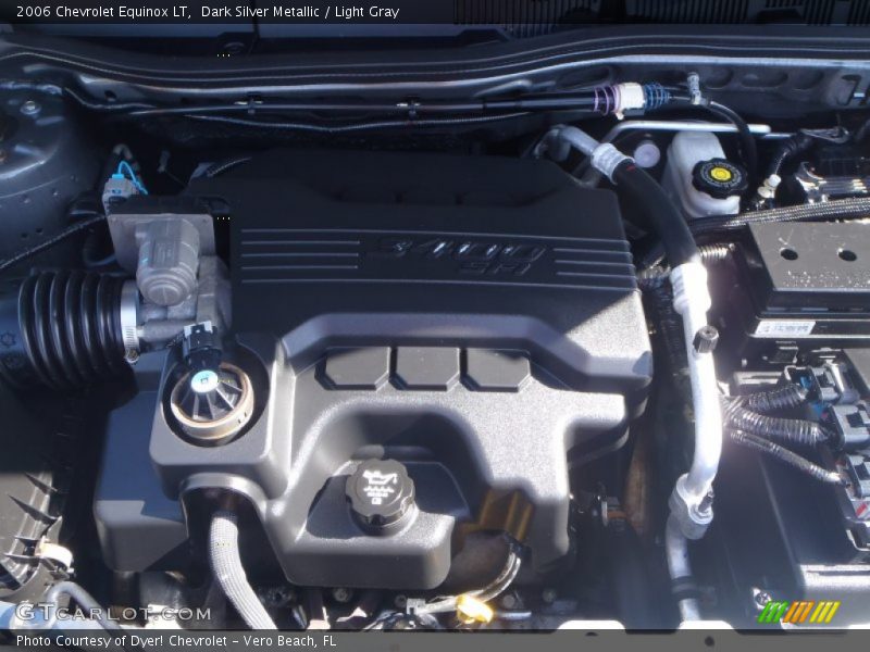 Dark Silver Metallic / Light Gray 2006 Chevrolet Equinox LT