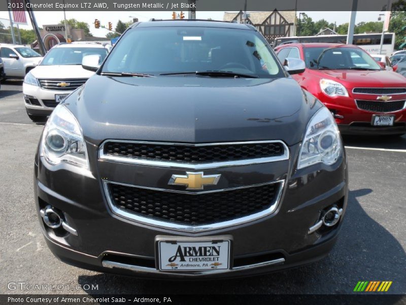 Tungsten Metallic / Jet Black 2013 Chevrolet Equinox LTZ AWD
