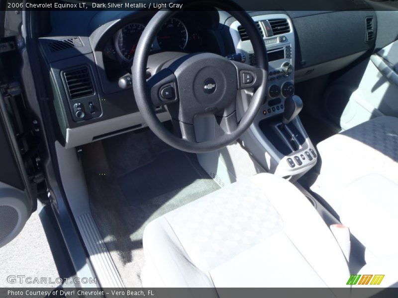 Dark Silver Metallic / Light Gray 2006 Chevrolet Equinox LT