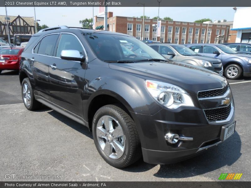 Tungsten Metallic / Jet Black 2013 Chevrolet Equinox LTZ AWD