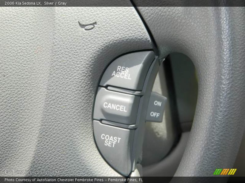 Silver / Gray 2006 Kia Sedona LX