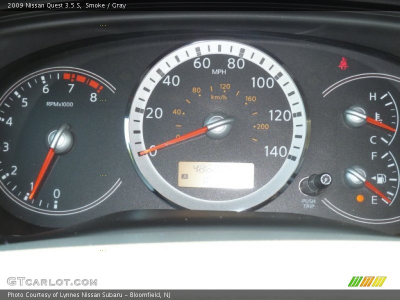 Smoke / Gray 2009 Nissan Quest 3.5 S