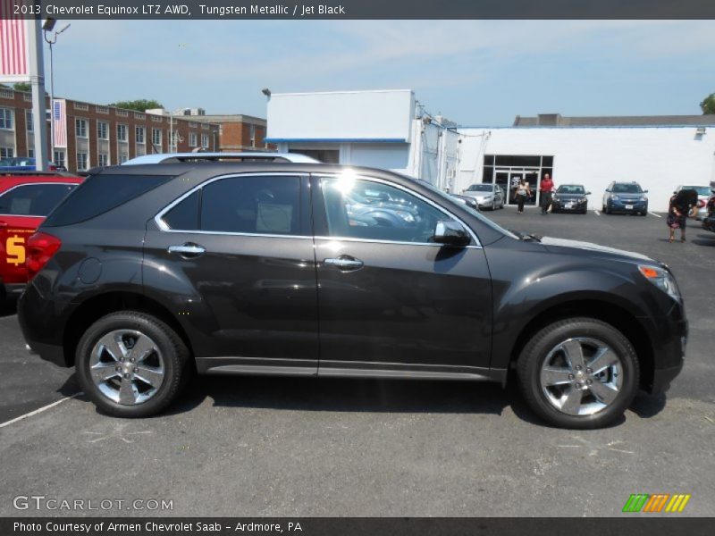 Tungsten Metallic / Jet Black 2013 Chevrolet Equinox LTZ AWD