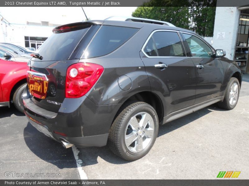 Tungsten Metallic / Jet Black 2013 Chevrolet Equinox LTZ AWD