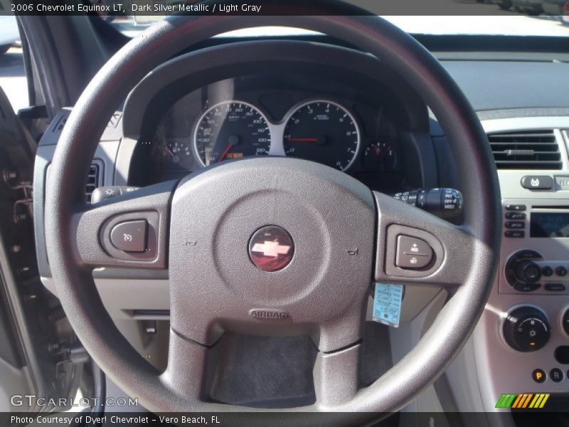 Dark Silver Metallic / Light Gray 2006 Chevrolet Equinox LT