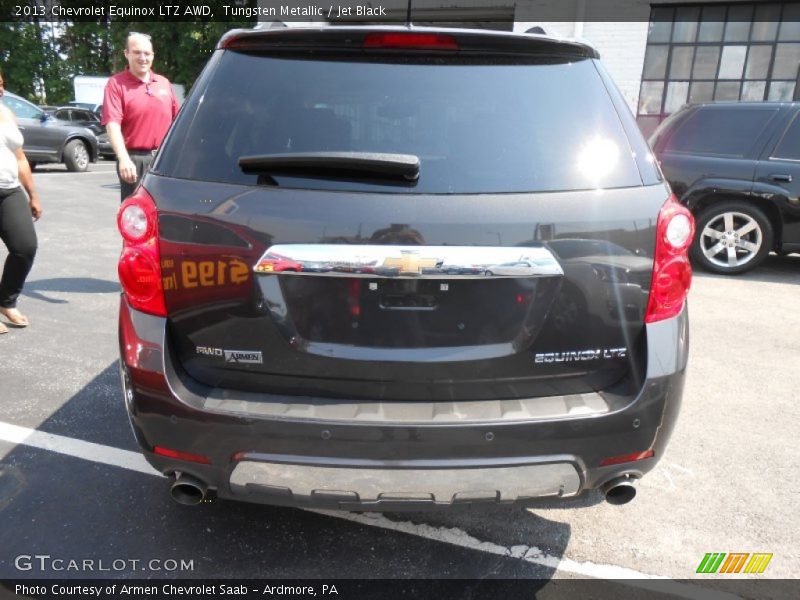 Tungsten Metallic / Jet Black 2013 Chevrolet Equinox LTZ AWD