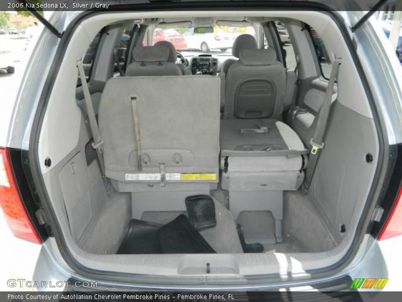 Silver / Gray 2006 Kia Sedona LX