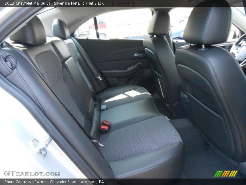 Silver Ice Metallic / Jet Black 2013 Chevrolet Malibu LT