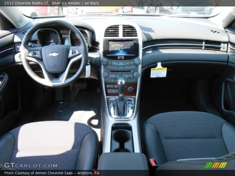 Silver Ice Metallic / Jet Black 2013 Chevrolet Malibu LT