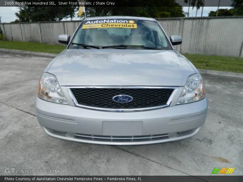 Silver Frost Metallic / Shale Grey 2005 Ford Five Hundred SEL