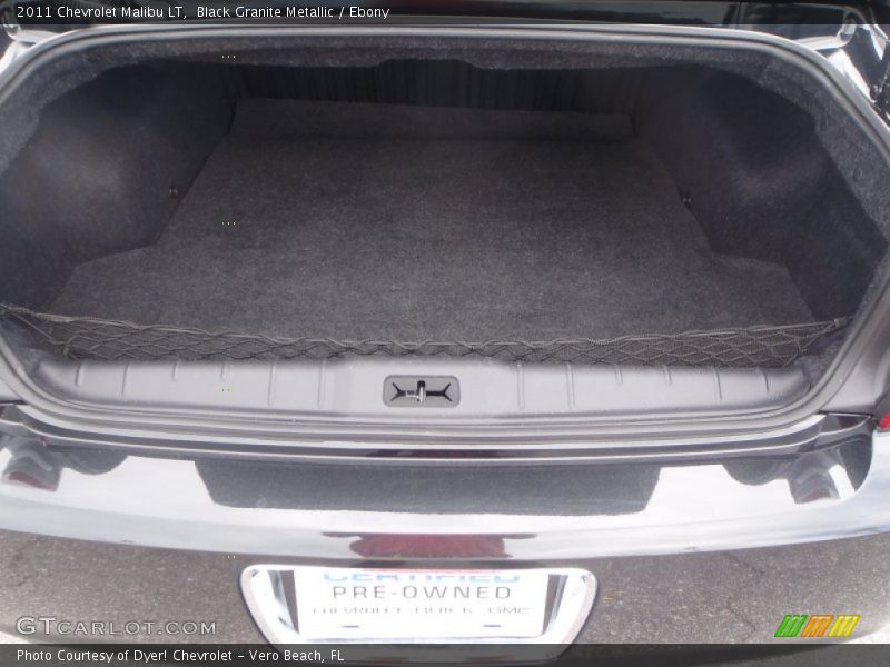 Black Granite Metallic / Ebony 2011 Chevrolet Malibu LT