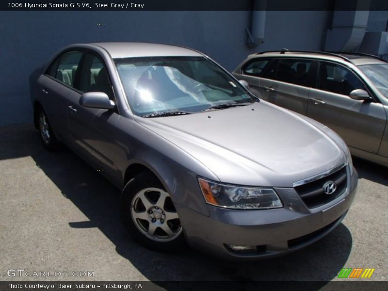 Steel Gray / Gray 2006 Hyundai Sonata GLS V6