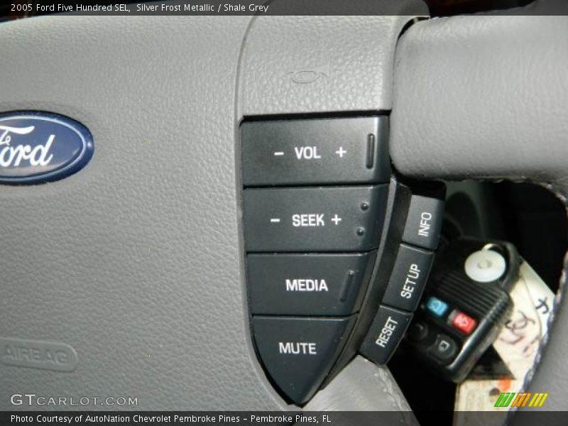 Controls of 2005 Five Hundred SEL