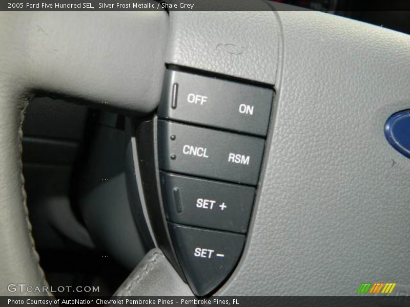 Controls of 2005 Five Hundred SEL