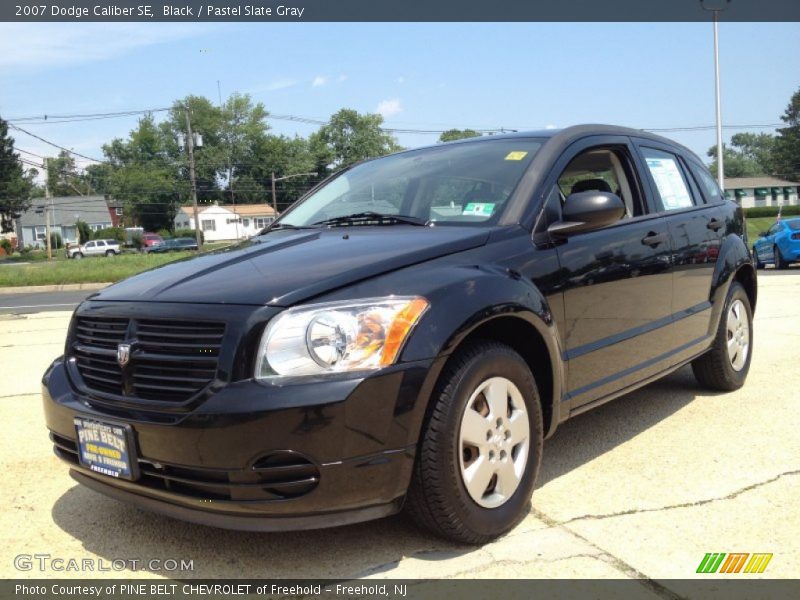 Black / Pastel Slate Gray 2007 Dodge Caliber SE