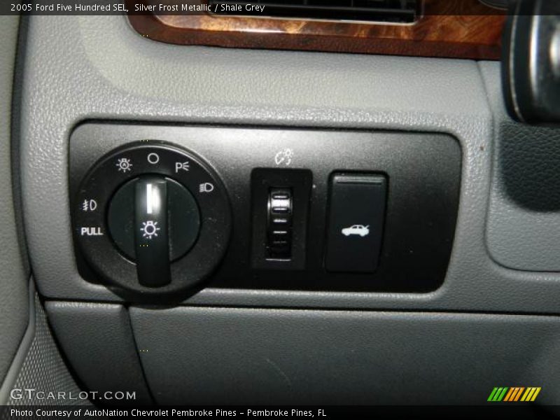 Controls of 2005 Five Hundred SEL