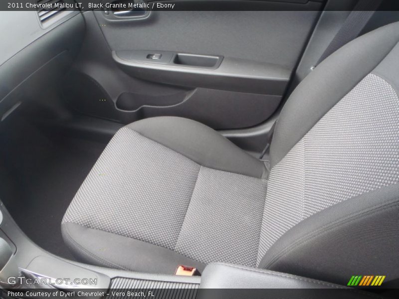 Black Granite Metallic / Ebony 2011 Chevrolet Malibu LT