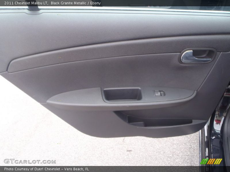 Black Granite Metallic / Ebony 2011 Chevrolet Malibu LT