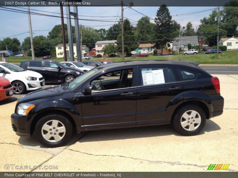 Black / Pastel Slate Gray 2007 Dodge Caliber SE