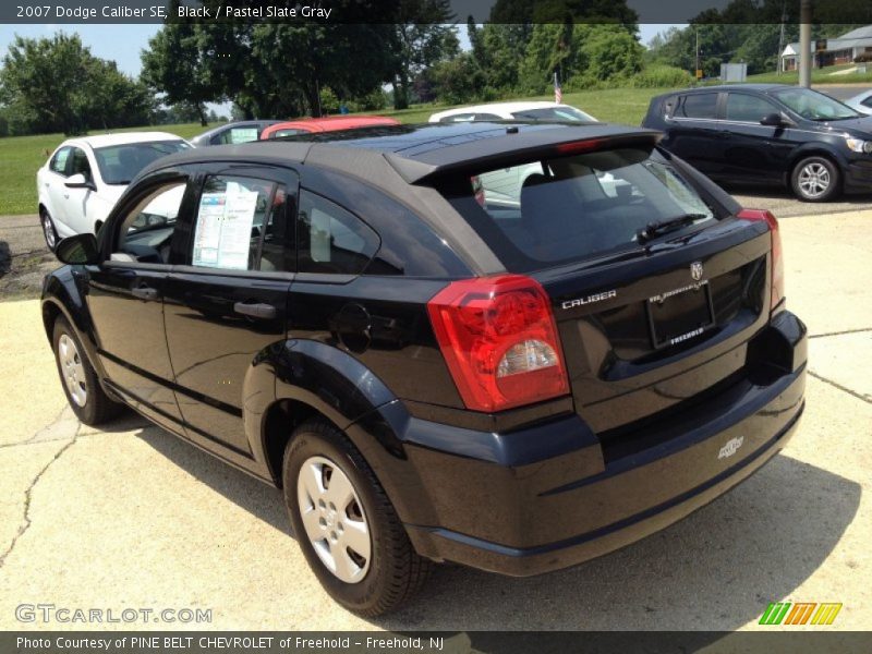 Black / Pastel Slate Gray 2007 Dodge Caliber SE
