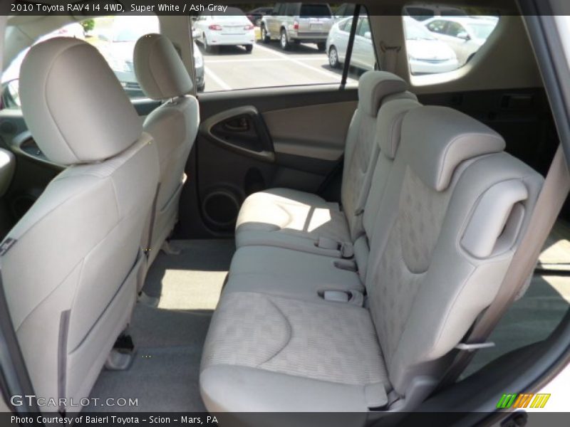 Super White / Ash Gray 2010 Toyota RAV4 I4 4WD