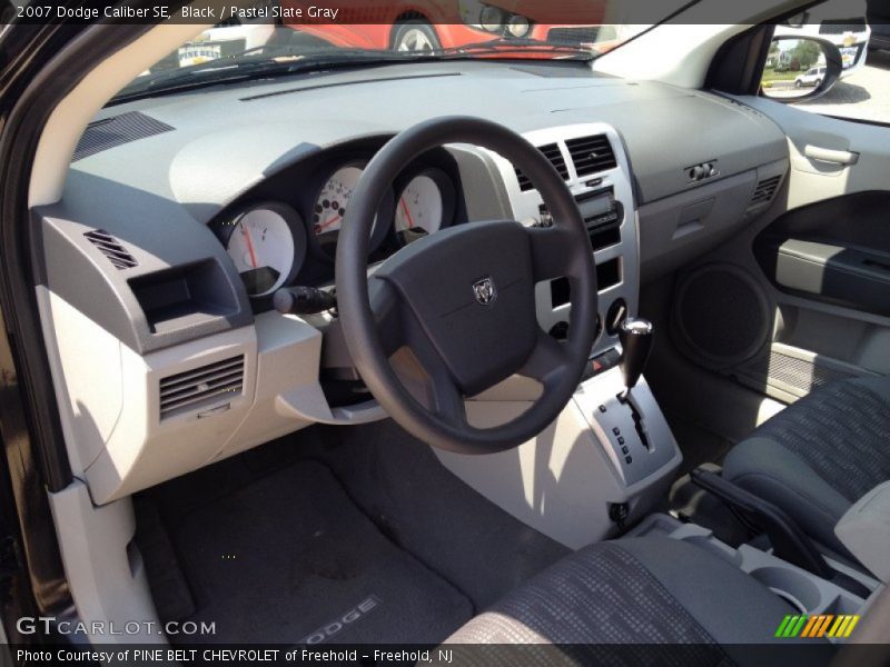 Black / Pastel Slate Gray 2007 Dodge Caliber SE