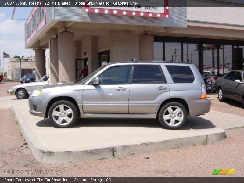 Urban Gray Metallic / Graphite Gray 2007 Subaru Forester 2.5 XT Limited