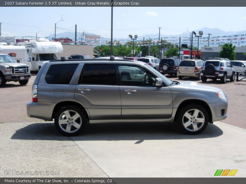 Urban Gray Metallic / Graphite Gray 2007 Subaru Forester 2.5 XT Limited