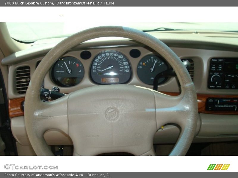 Dark Bronzemist Metallic / Taupe 2000 Buick LeSabre Custom