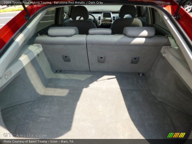 Barcelona Red Metallic / Dark Gray 2009 Toyota Prius Hybrid Touring