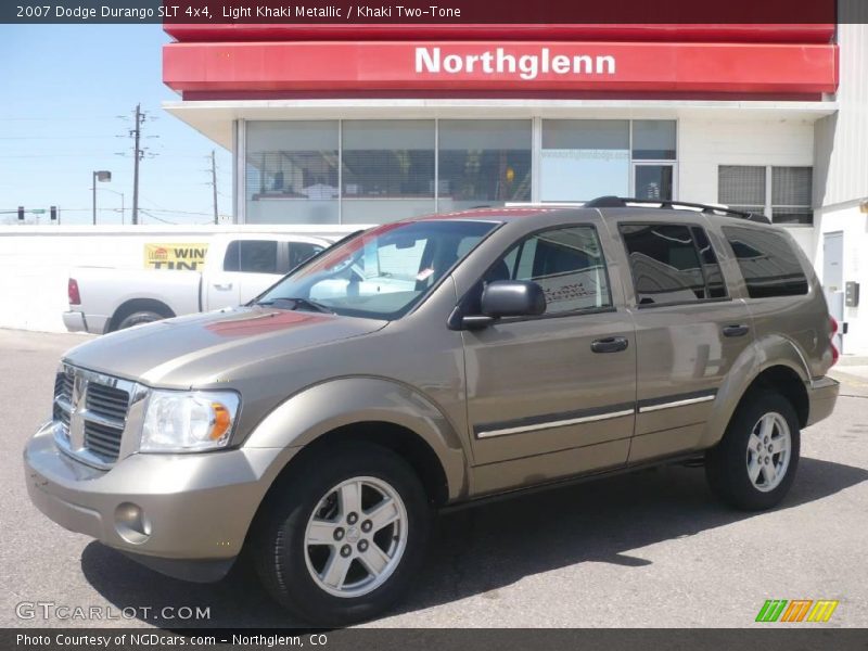 Light Khaki Metallic / Khaki Two-Tone 2007 Dodge Durango SLT 4x4