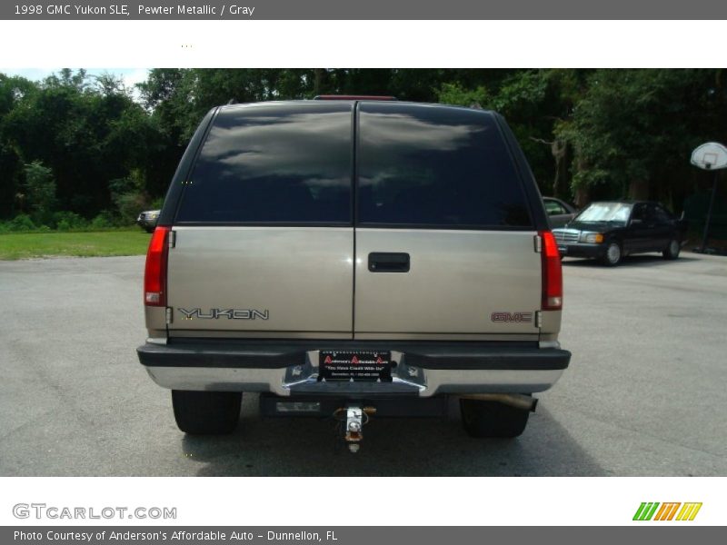 Pewter Metallic / Gray 1998 GMC Yukon SLE