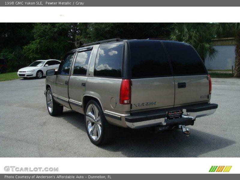 Pewter Metallic / Gray 1998 GMC Yukon SLE