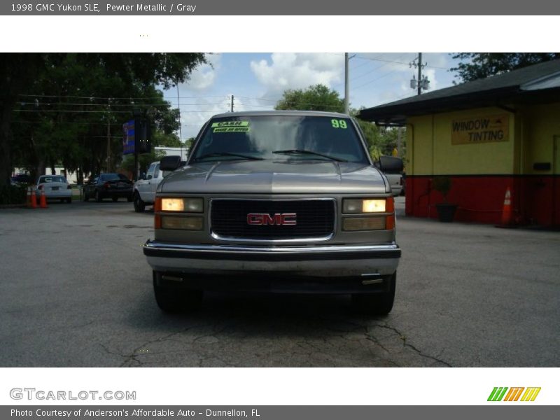 Pewter Metallic / Gray 1998 GMC Yukon SLE