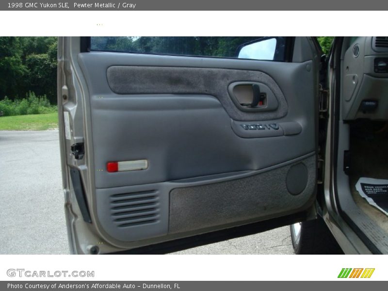 Pewter Metallic / Gray 1998 GMC Yukon SLE