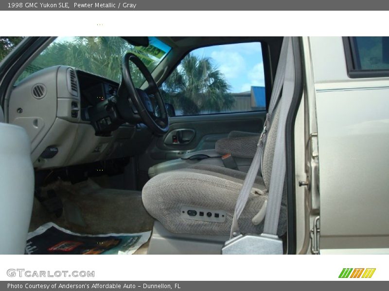 Pewter Metallic / Gray 1998 GMC Yukon SLE