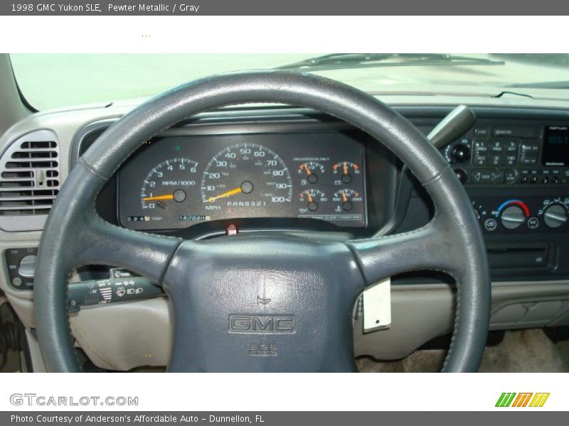 Pewter Metallic / Gray 1998 GMC Yukon SLE