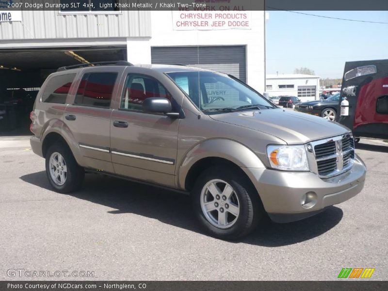Light Khaki Metallic / Khaki Two-Tone 2007 Dodge Durango SLT 4x4