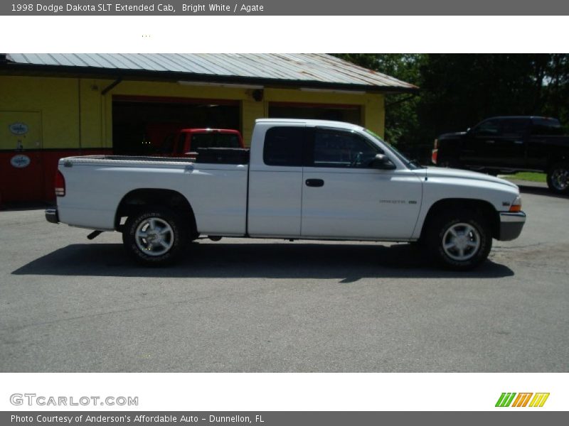 Bright White / Agate 1998 Dodge Dakota SLT Extended Cab