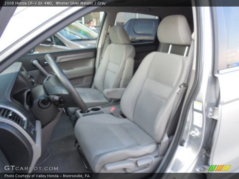  2008 CR-V EX 4WD Gray Interior