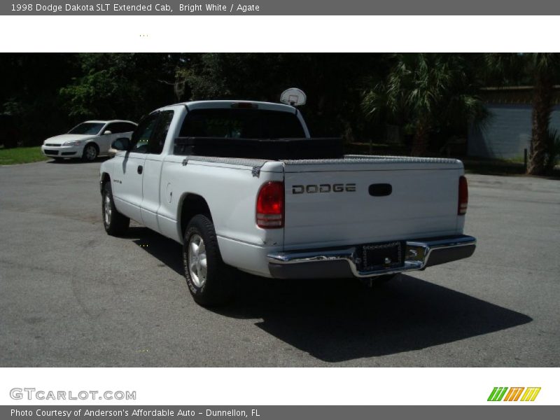 Bright White / Agate 1998 Dodge Dakota SLT Extended Cab