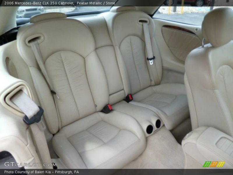 Pewter Metallic / Stone 2006 Mercedes-Benz CLK 350 Cabriolet
