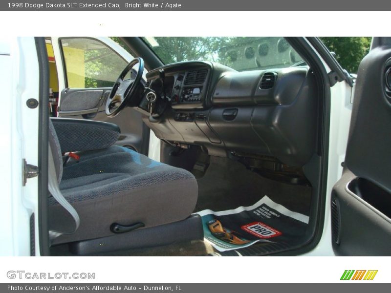 Bright White / Agate 1998 Dodge Dakota SLT Extended Cab