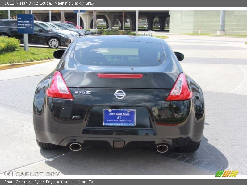 Magnetic Black / Gray 2012 Nissan 370Z Coupe