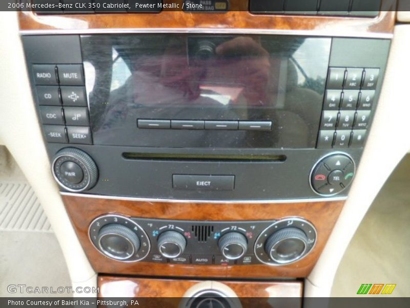 Pewter Metallic / Stone 2006 Mercedes-Benz CLK 350 Cabriolet