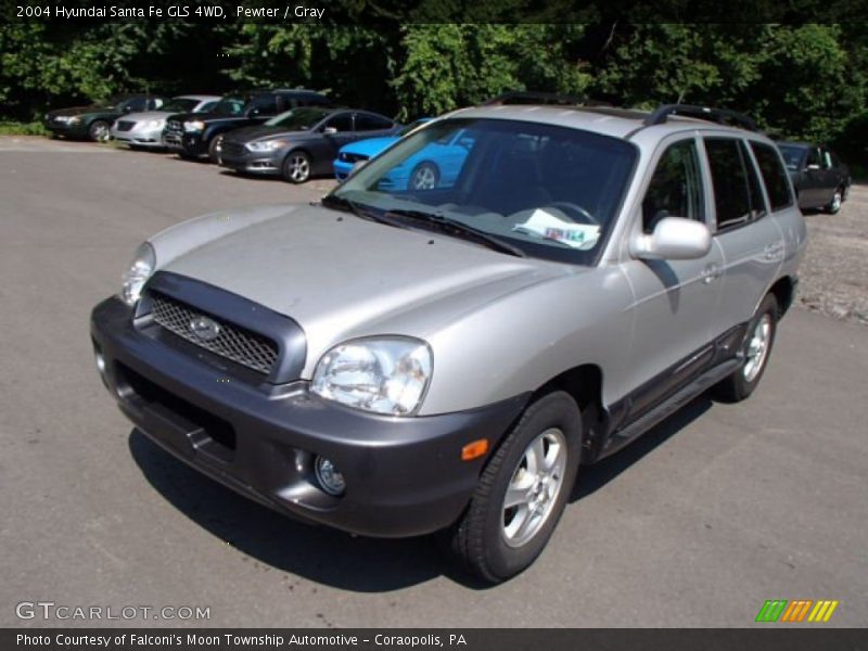 Pewter / Gray 2004 Hyundai Santa Fe GLS 4WD
