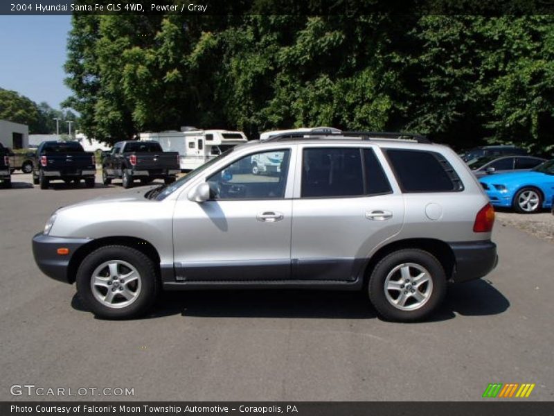 Pewter / Gray 2004 Hyundai Santa Fe GLS 4WD