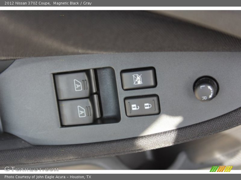 Magnetic Black / Gray 2012 Nissan 370Z Coupe