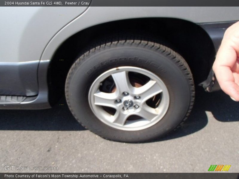 Pewter / Gray 2004 Hyundai Santa Fe GLS 4WD